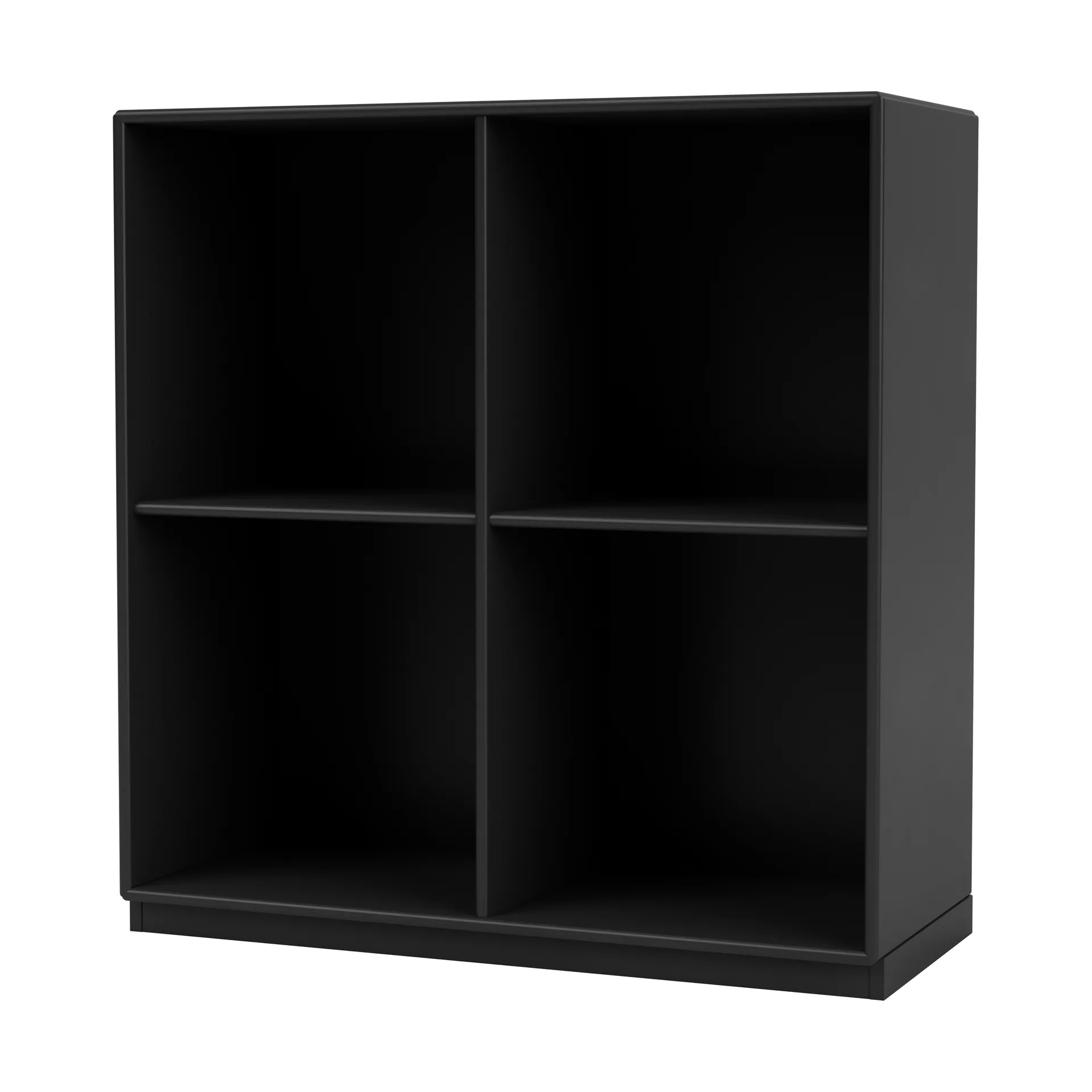 SHOW shelf 69.6x69.6 cm. socket 3 cm, 05-Black Montana