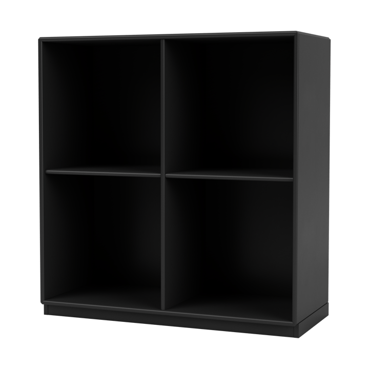 SHOW shelf 69.6x69.6 cm. socket 3 cm - 05-Black - Montana