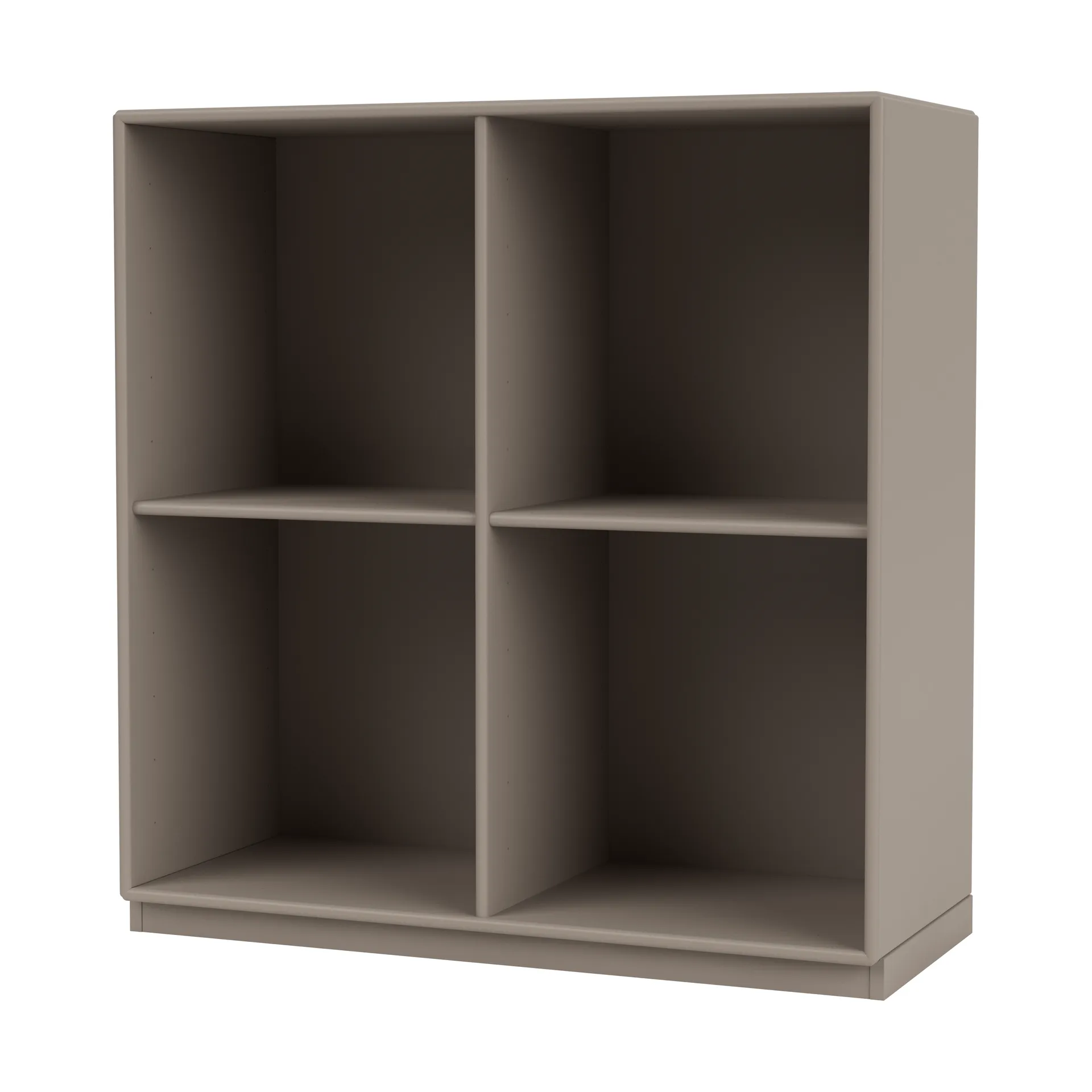 SHOW shelf 69.6x69.6 cm. socket 3 cm, 141-Truffle Montana