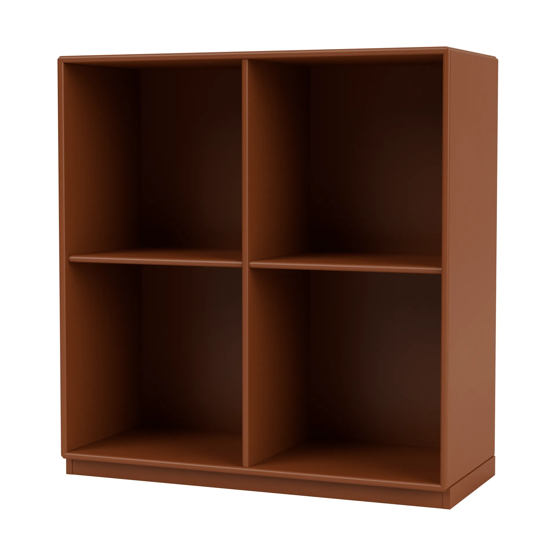 SHOW shelf 69.6x69.6 cm. socket 3 cm, 146-Hazelnut Montana