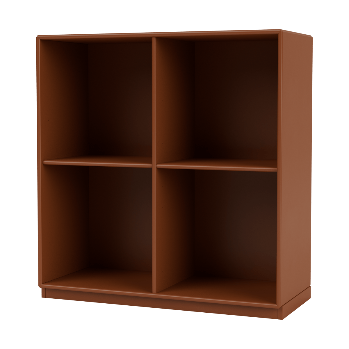 Montana SHOW shelf 69.6x69.6 cm. socket 3 cm 146-Hazelnut