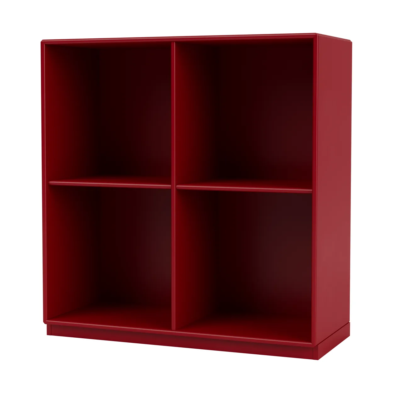 Montana SHOW shelf 69.6x69.6 cm. socket 3 cm 165-Beetroot