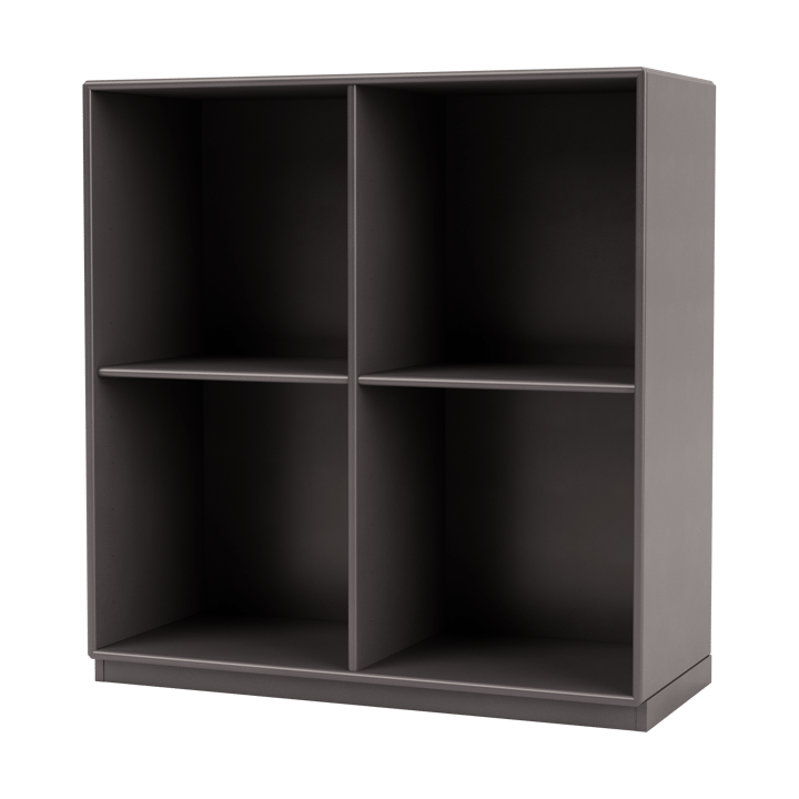 SHOW shelf 69.6x69.6 cm. socket 3 cm - 35-Coffee - Montana