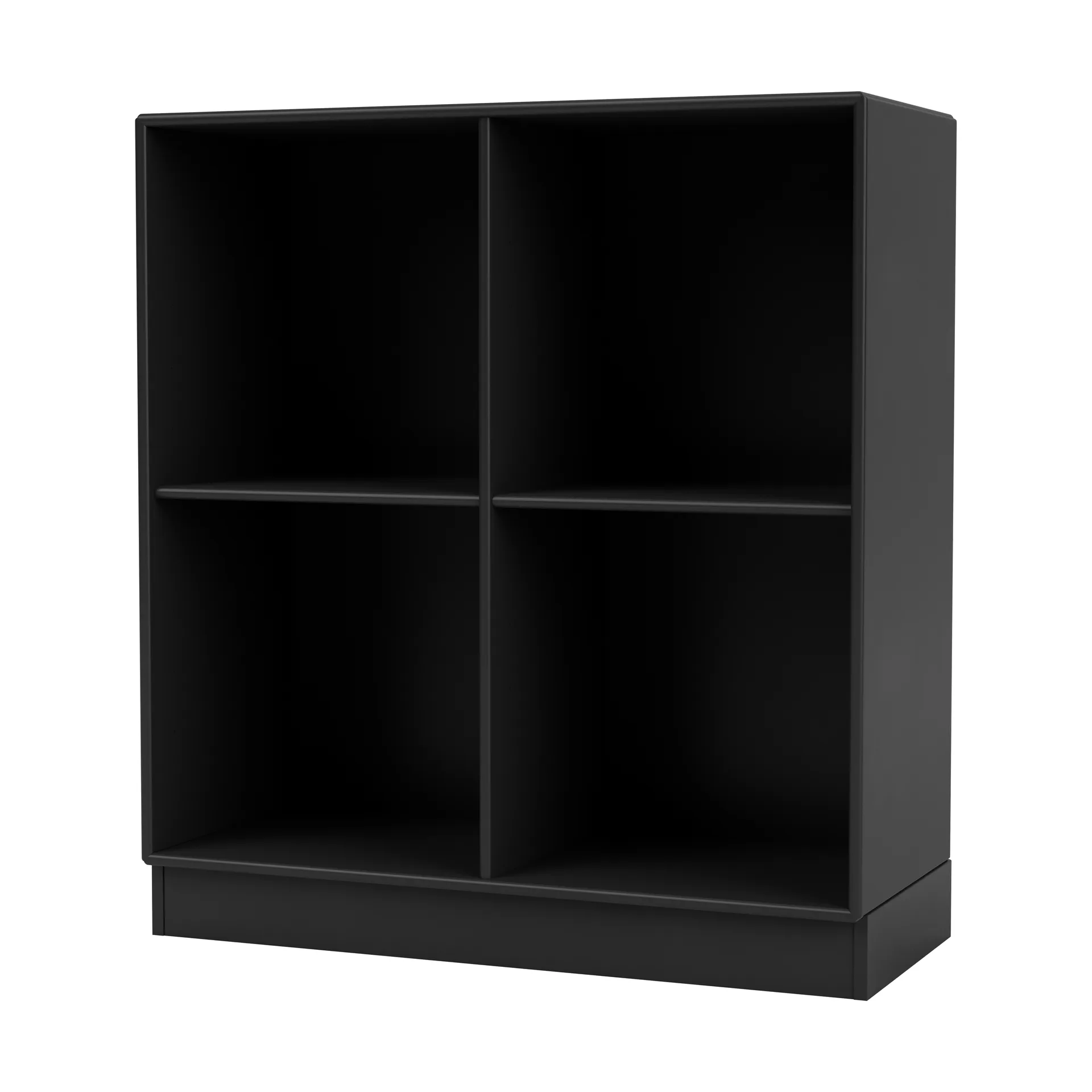SHOW shelf 69.6x69.6 cm. socket 7 cm, 05-Black Montana