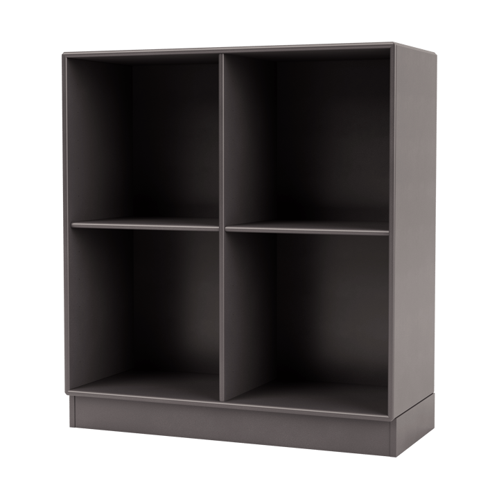 SHOW shelf 69.6x69.6 cm. socket 7 cm - 35-Coffee - Montana