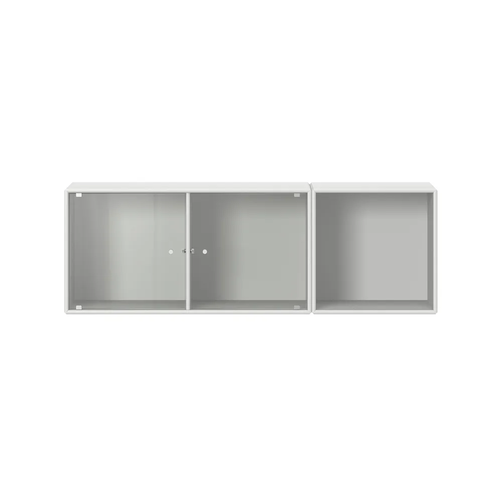 Spice shelf module, New white 101, incl. support rail Montana