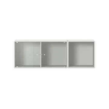 Spice shelf module - New white 101, incl. support rail - Montana