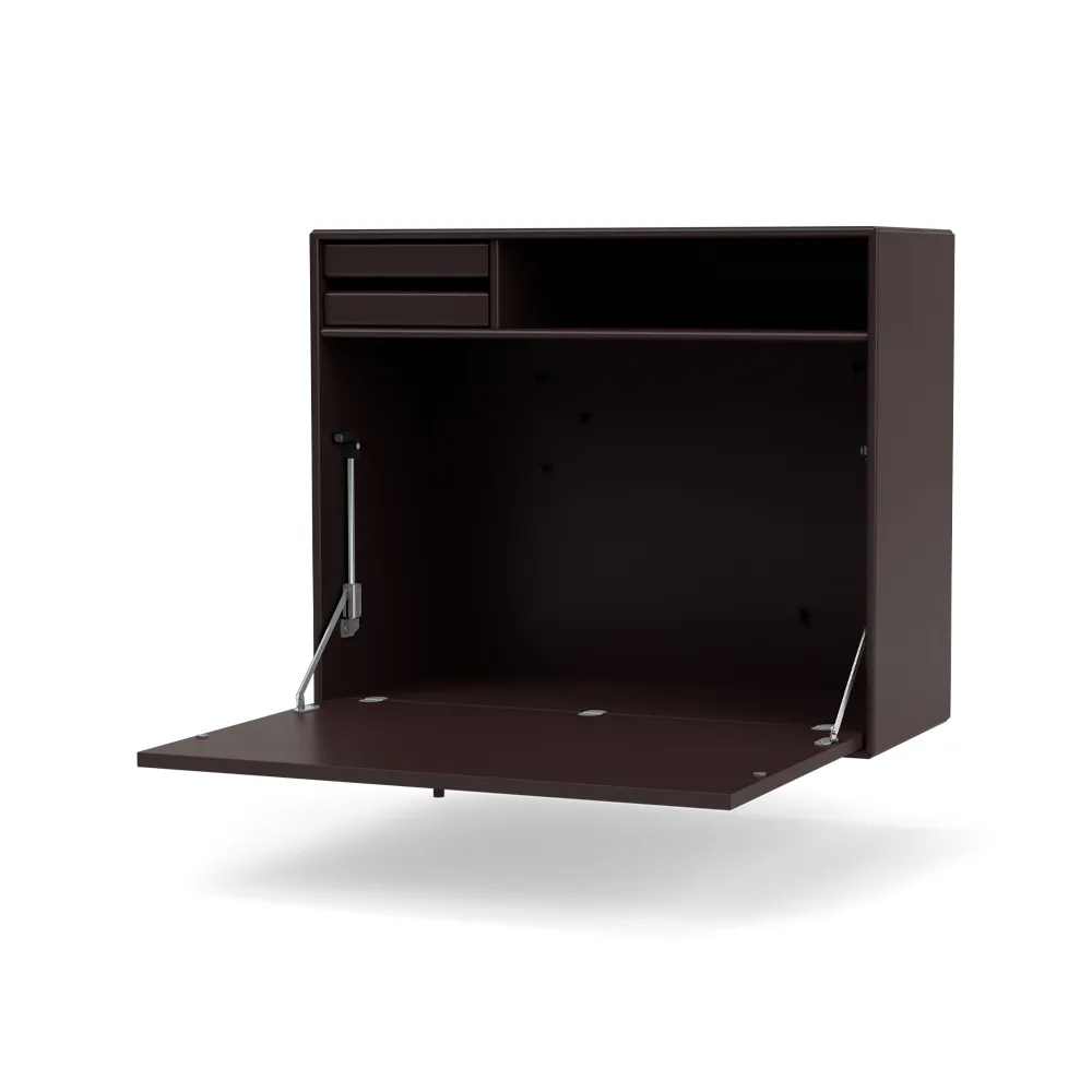 Montana STUDIO desk, wall hung Balsamic 160 | Scandinavian Design | Desks | Brown
