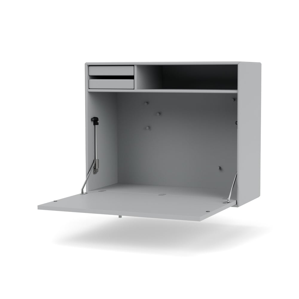 Montana STUDIO desk, wall hung Fjord 02 | Scandinavian Design | Desks | Grey