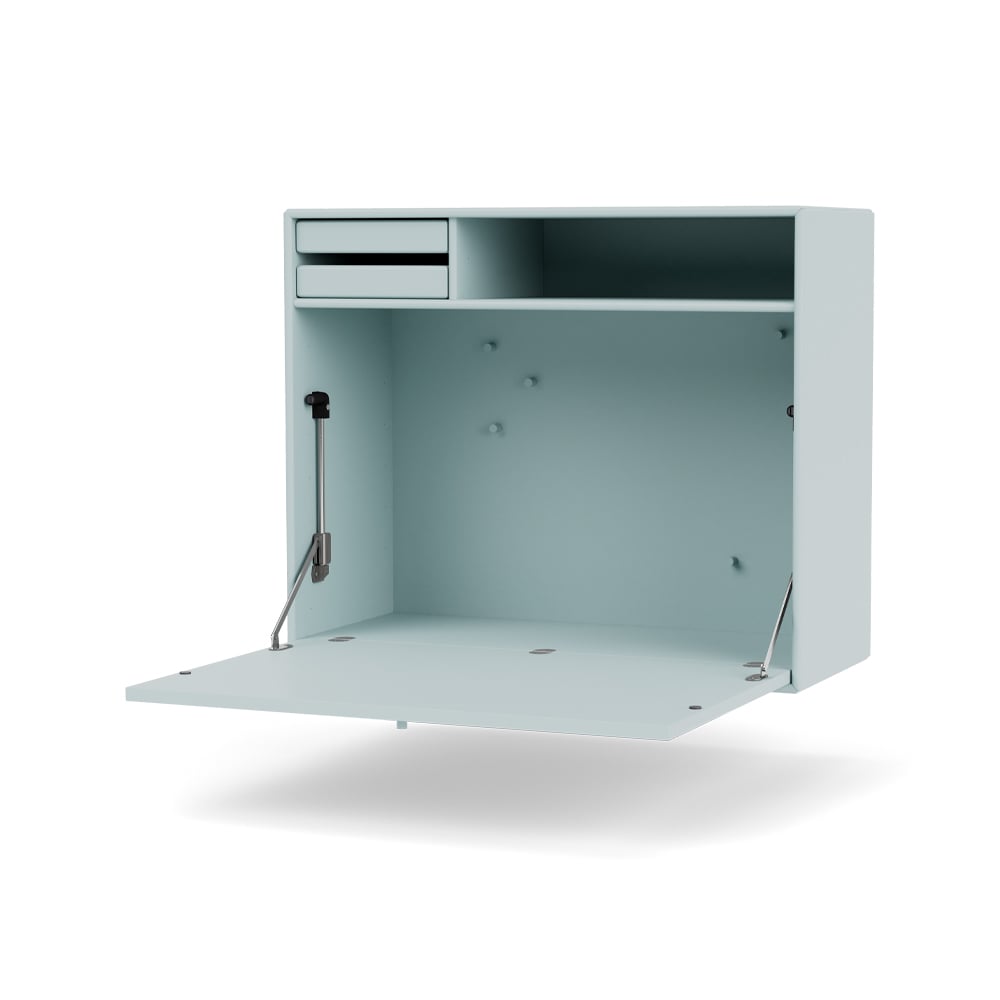 Montana STUDIO desk, wall hung Flint 148 | Scandinavian Design | Desks | Blue
