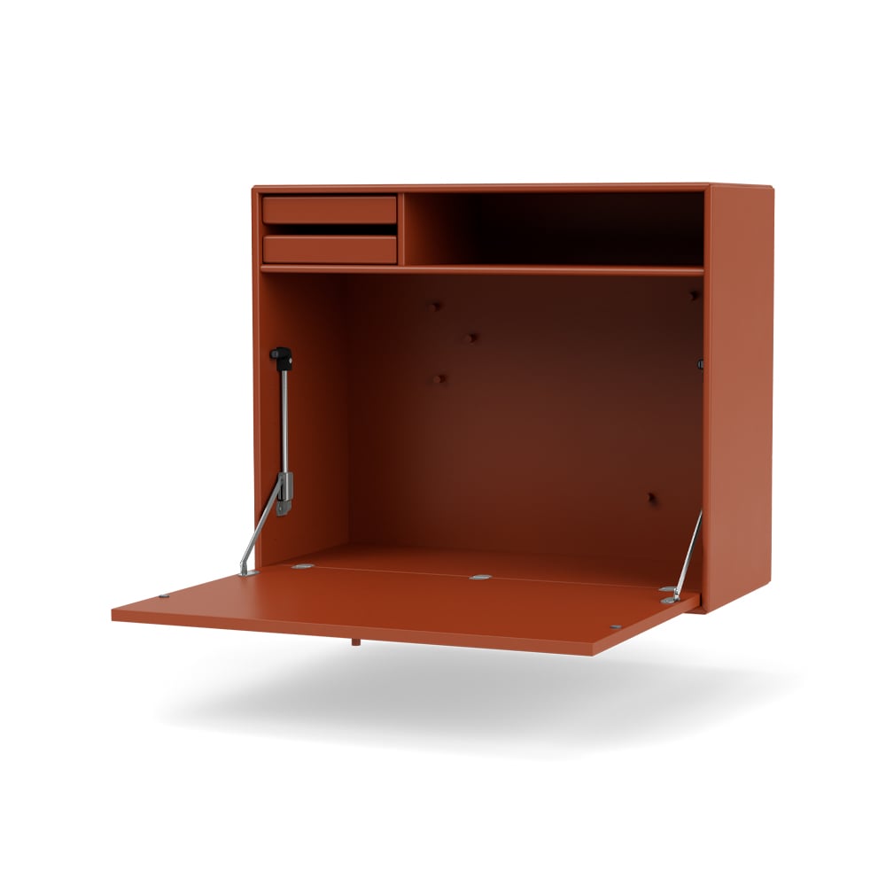 Montana STUDIO desk, wall hung Hokkaido 162 | Scandinavian Design | Desks | Orange