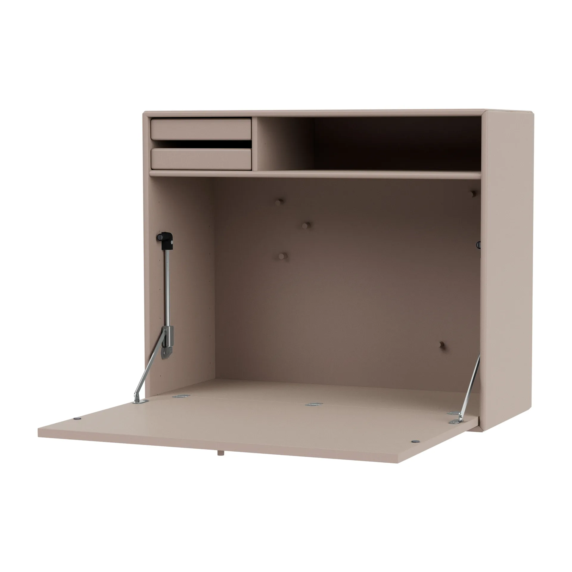 STUDIO desk, wall hung, Mushroom Montana