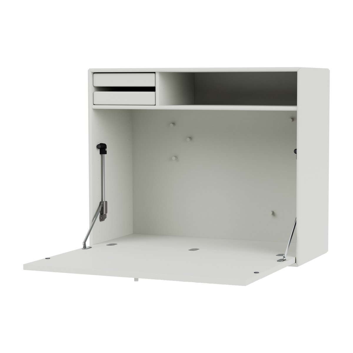 Montana STUDIO desk, wall hung Nordic | Scandinavian Design | Desks | Grey