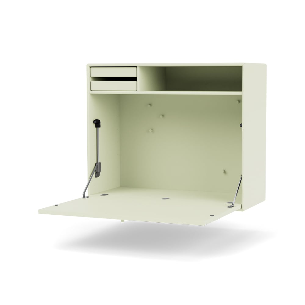 Montana STUDIO desk, wall hung Pomelo 140 | Scandinavian Design | Desks | Green