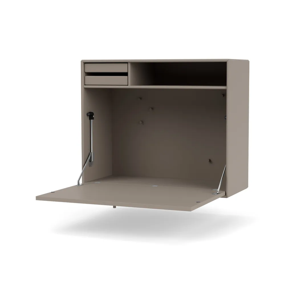 Montana STUDIO desk, wall hung Truffle 141 | Scandinavian Design | Desks | Beige