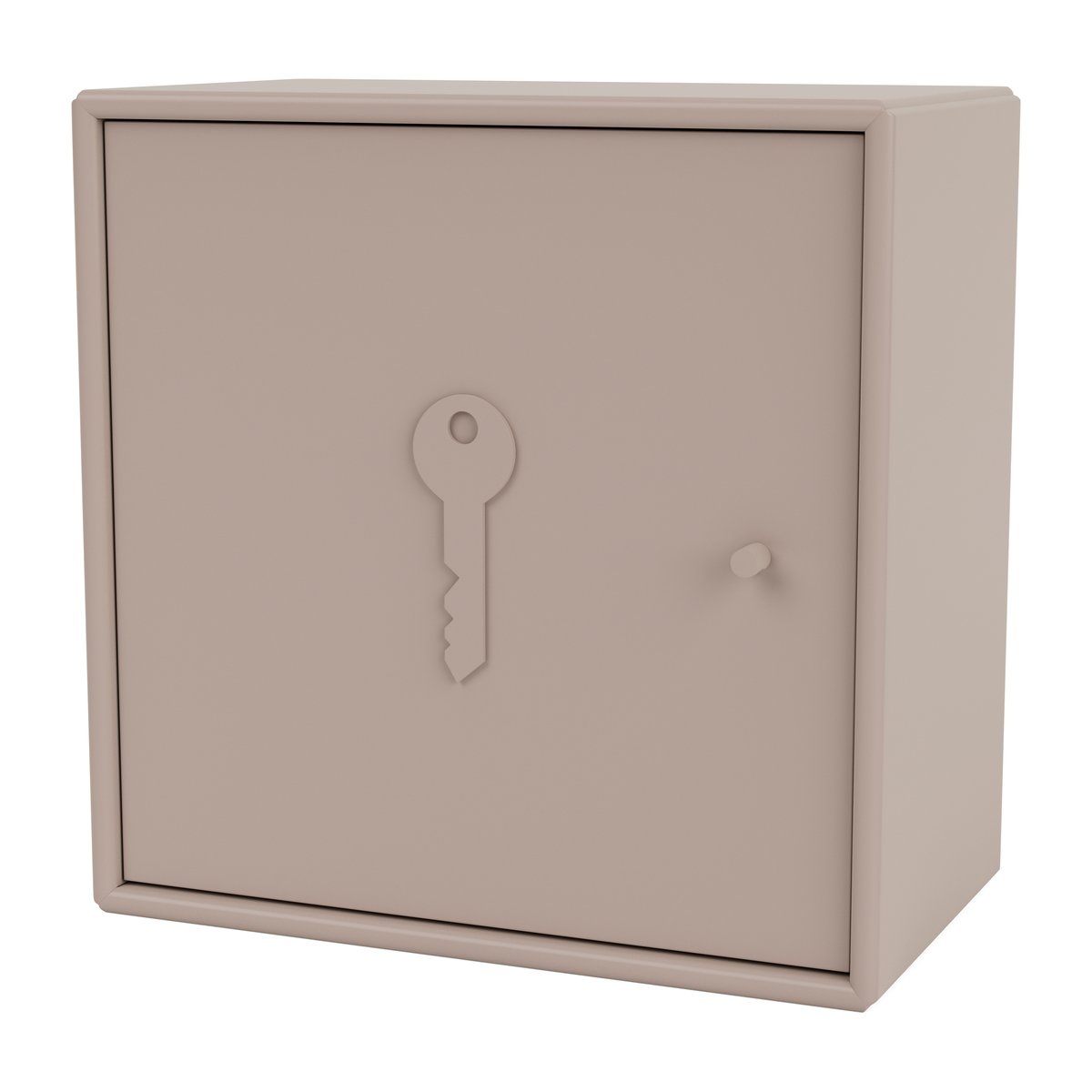 Montana UNLOCK Key cabinet 35.4x35.4 cm Mushroom | Scandinavian Design | Display & glass cabinets | Beige