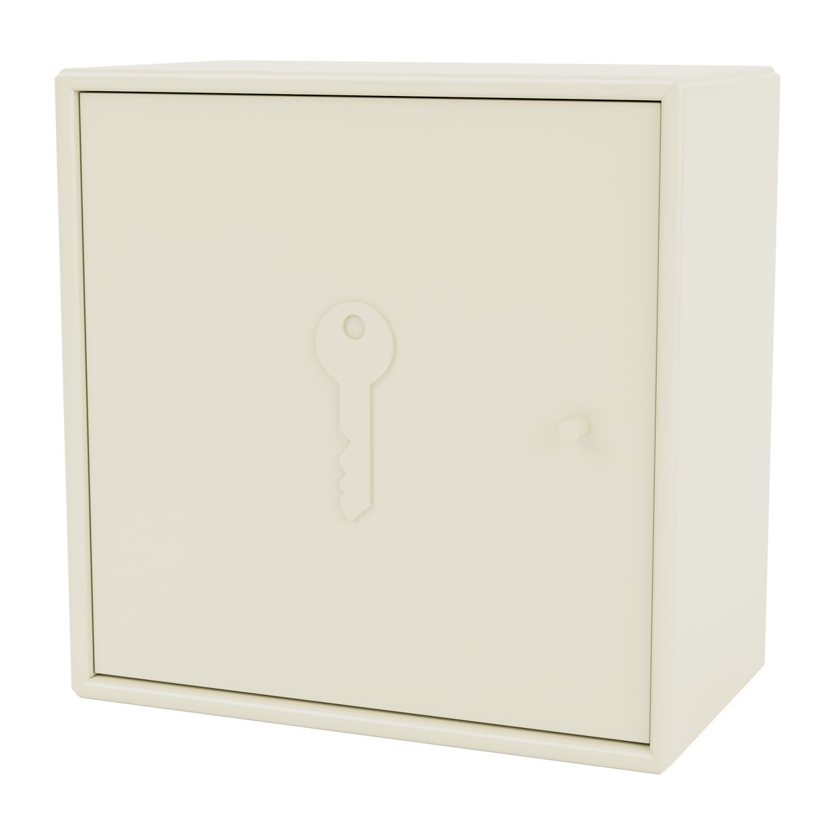 Montana UNLOCK Key cabinet 35.4x35.4 cm Vanilla | Scandinavian Design | Display & glass cabinets | Beige