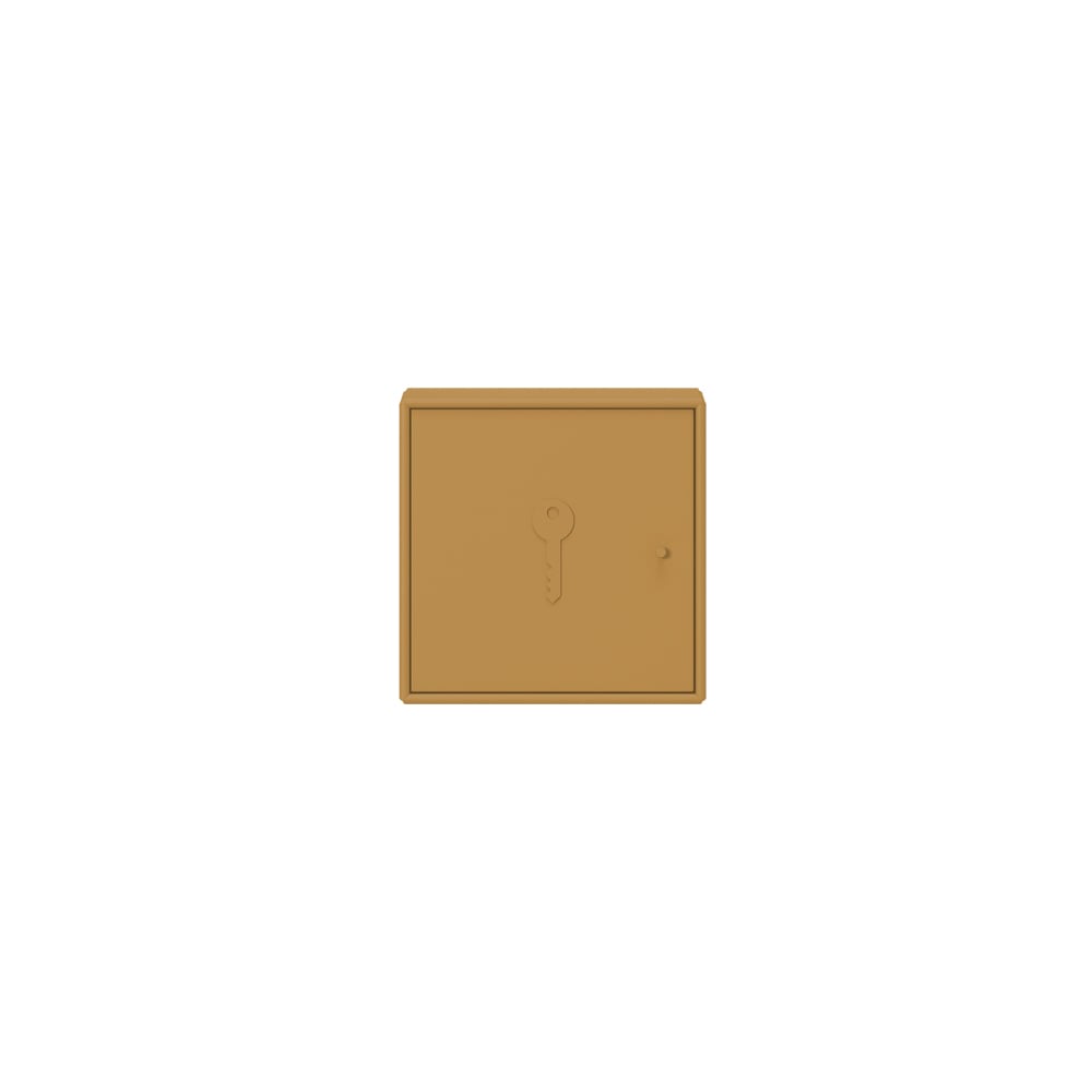 Montana Unlock Key cabinet Amber 142. wall hanging | Scandinavian Design | Display & glass cabinets | Yellow
