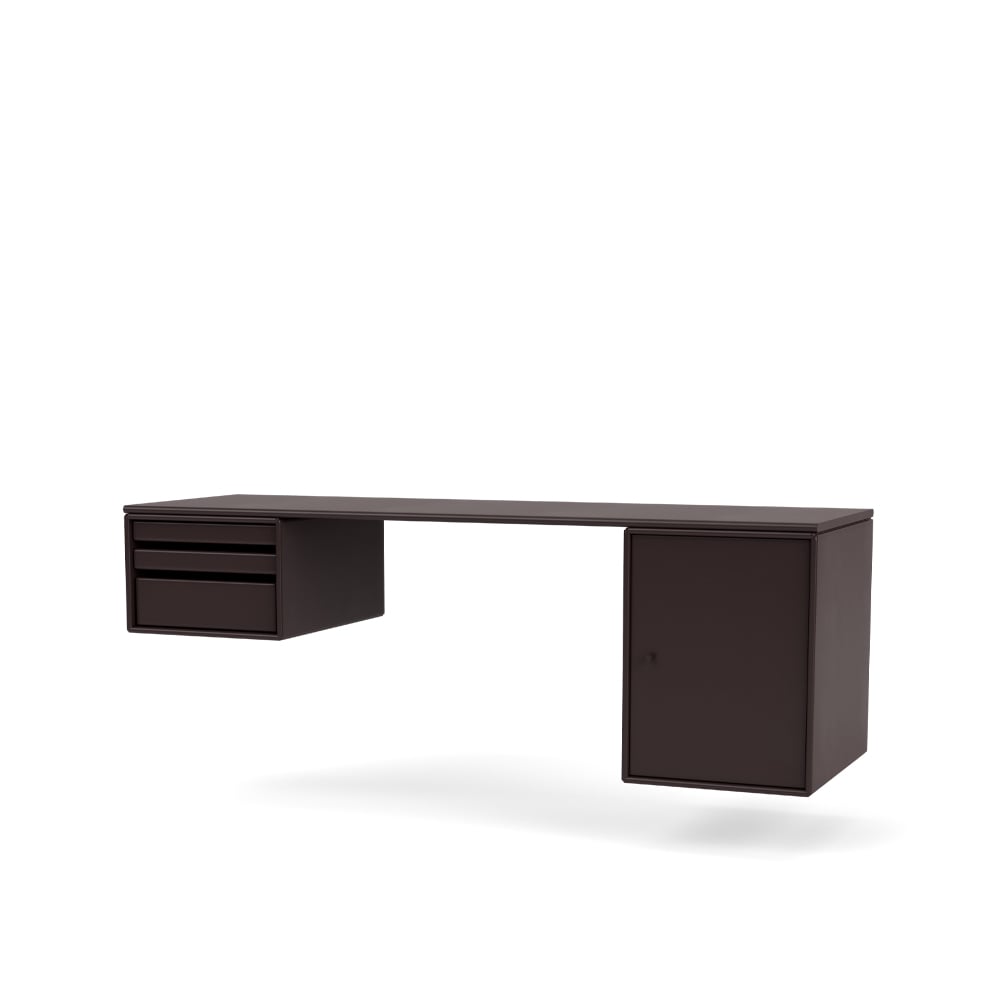 Montana Workshop desk Balsamic 160 | Scandinavian Design | Desks | Brown