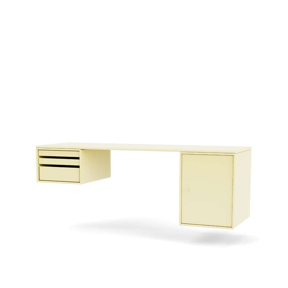 Montana Workshop desk Camomile 159 | Scandinavian Design | Desks | Yellow
