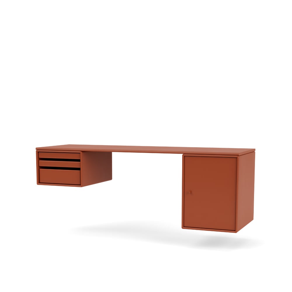 Montana Workshop desk Hokkaido 162 | Scandinavian Design | Desks | Orange