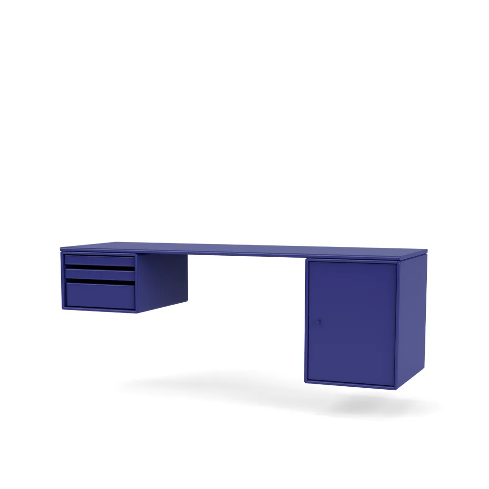 Montana Workshop desk Monarch 135 | Scandinavian Design | Desks | Blue
