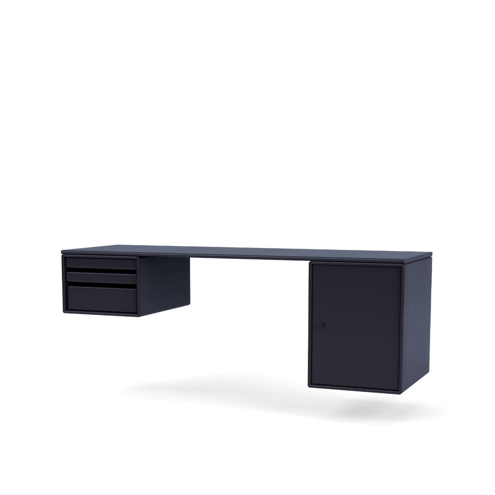 Montana Workshop desk Shadow 147 | Scandinavian Design | Desks | Blue