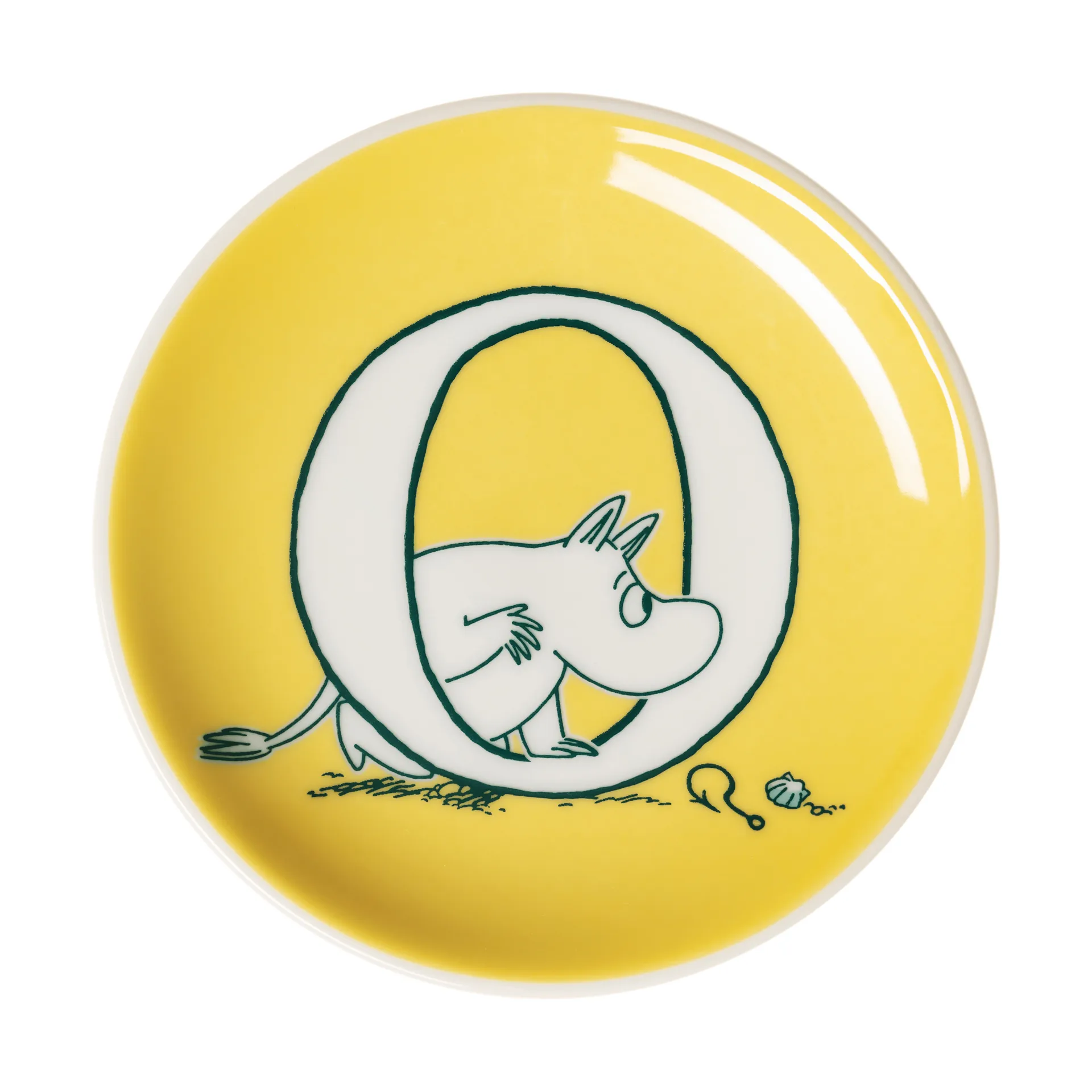 ABC Moomin mini plate, Ø, 10.5 cm Moomin Arabia