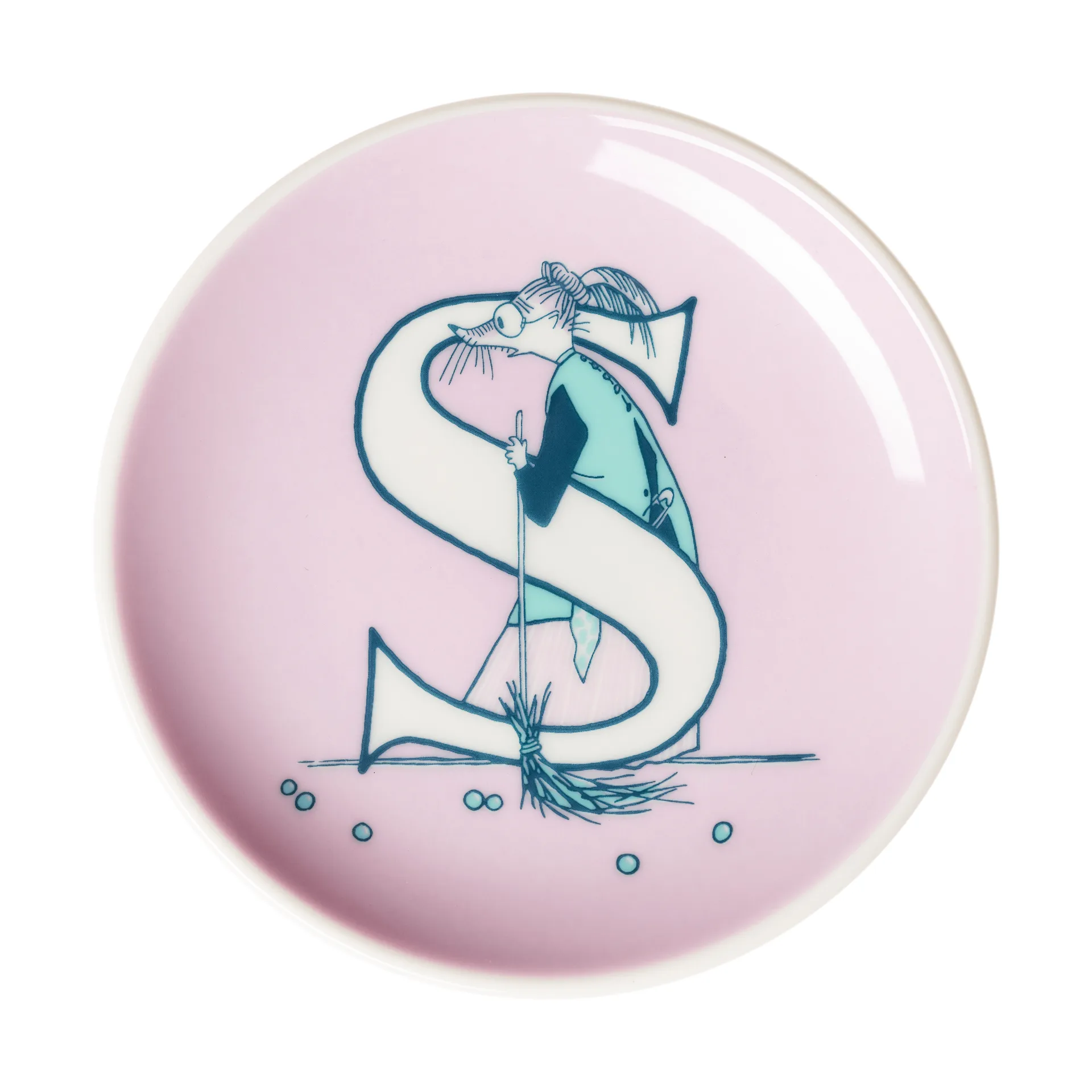 ABC Moomin mini plate, S, 10.5 cm Moomin Arabia