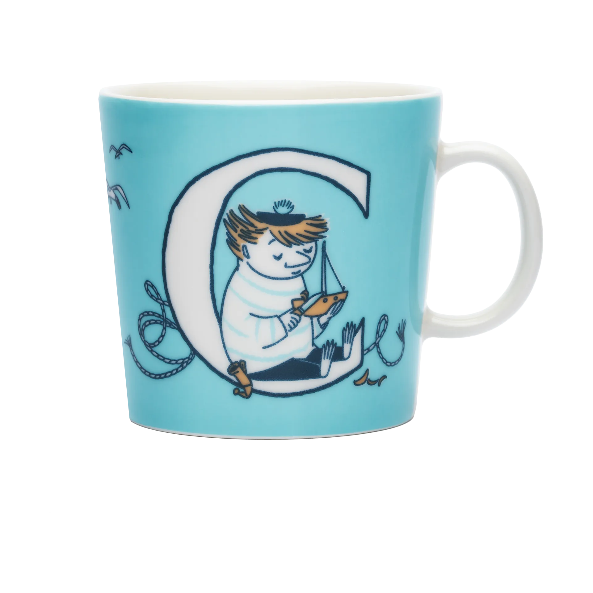 ABC Moomin mug 40 cl, C Moomin Arabia