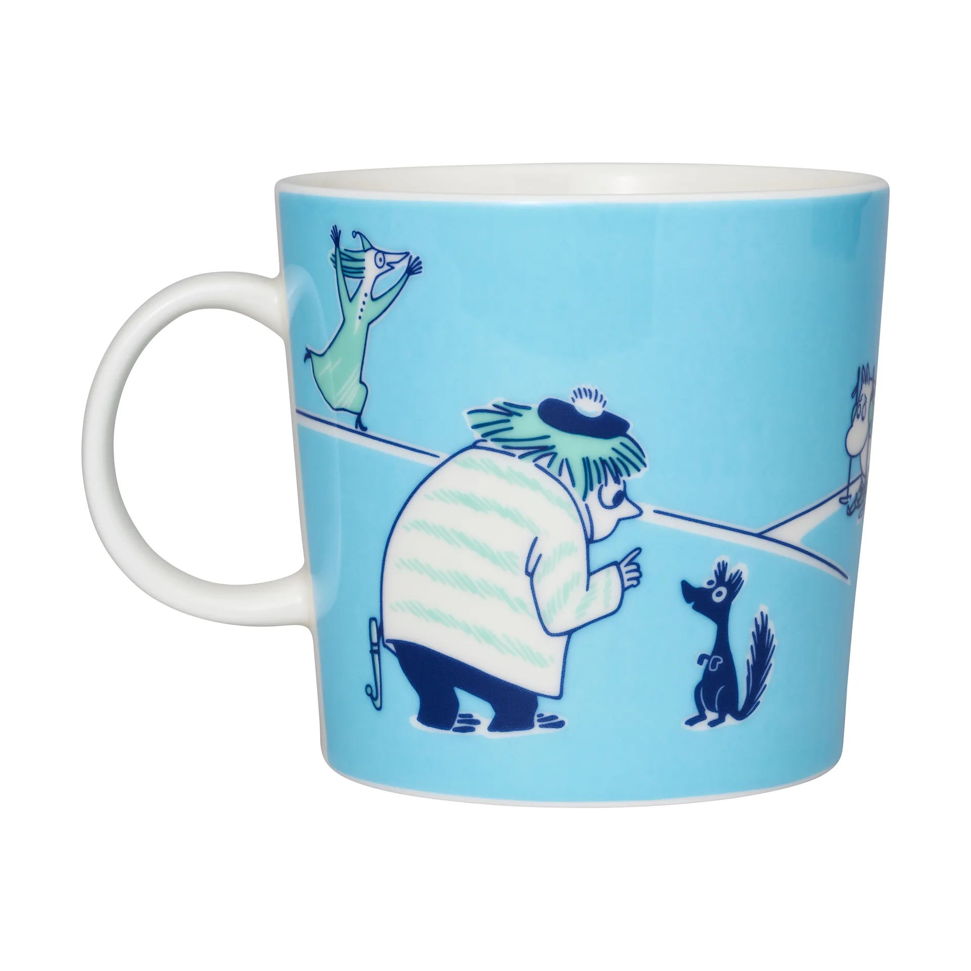 ABC Moomin mug 40 cl, F arabia moomin,moomin arabia