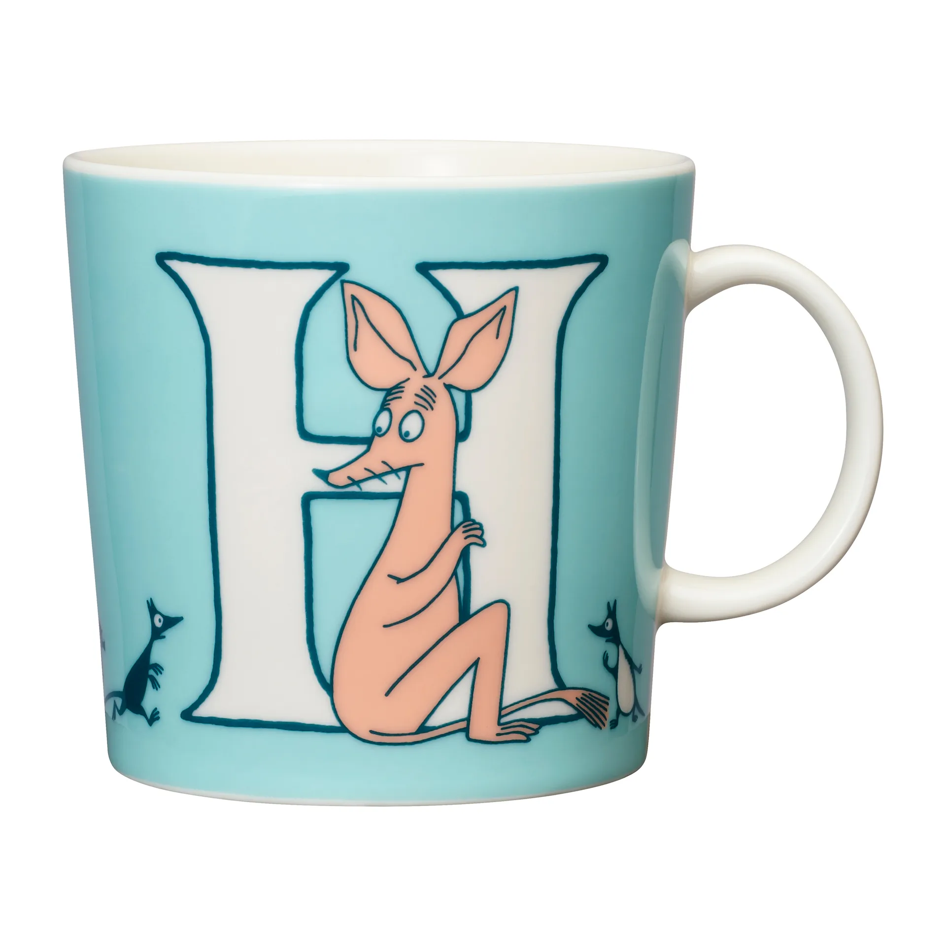 ABC Moomin mug 40 cl, H arabia moomin,moomin arabia