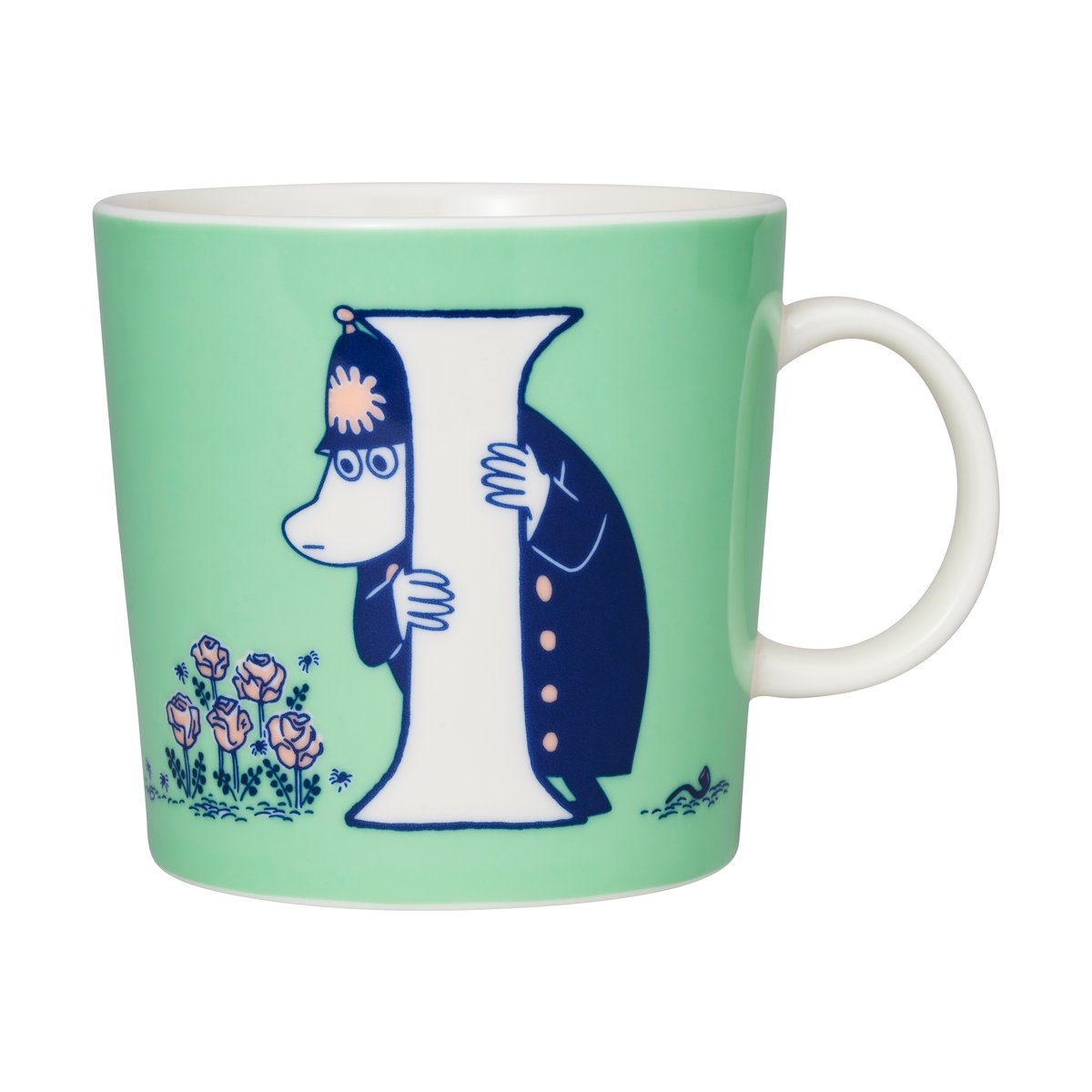 Moomin Arabia ABC Moomin mug 40 cl I | Scandinavian Design | Moomin mugs | Green