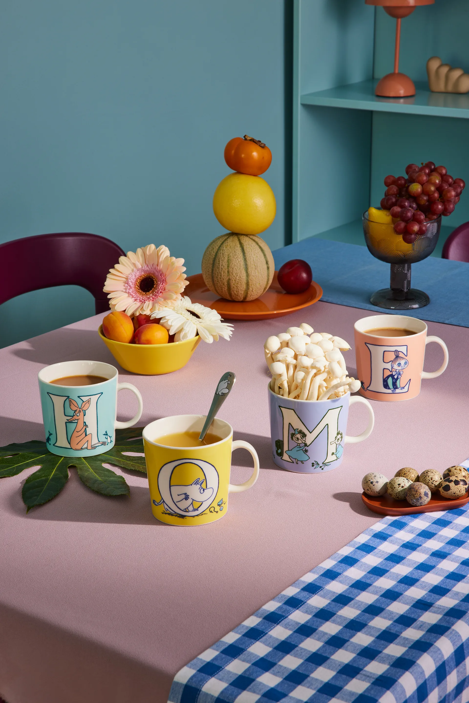 ABC Moomin mug 40 cl, O arabia moomin,moomin arabia