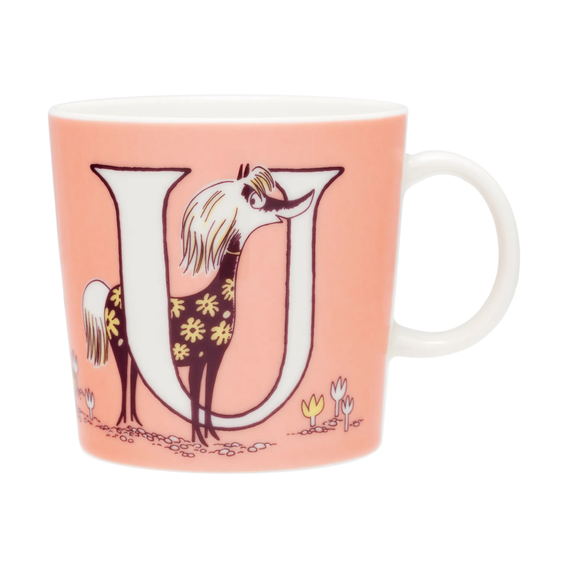 ABC Moomin mug 40 cl, U arabia moomin,moomin arabia