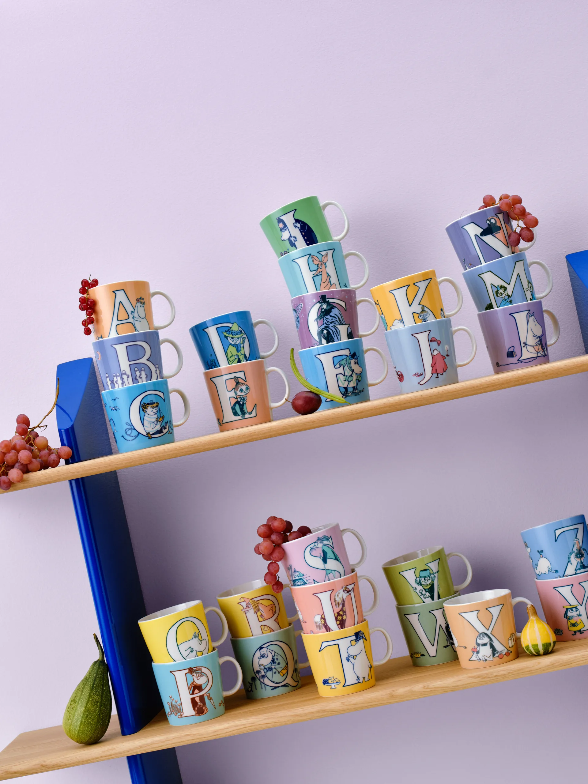 ABC Moomin mug 40 cl, U arabia moomin,moomin arabia