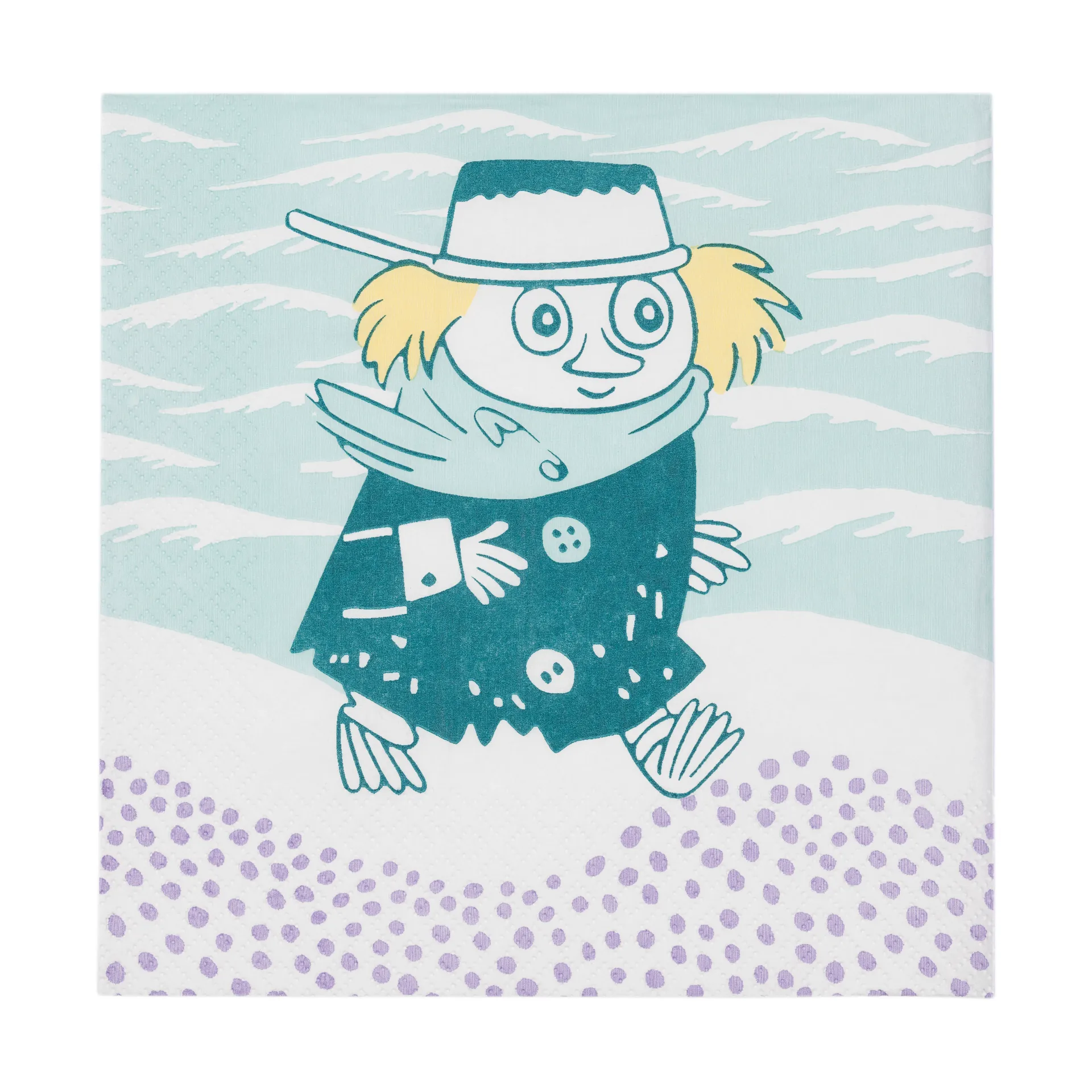 Beach day Moomin paper napkin 33x33 cm 20 pcs, Multi arabia moomin,moomin arabia