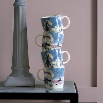 Crown snow-load Moomin mug 2019 - Blue - Moomin Arabia