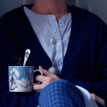 Crown snow-load Moomin mug 2019 - Blue - Moomin Arabia