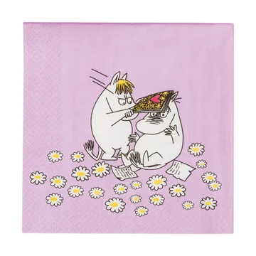 Enamored Moomin paper napkin 33x33 cm - 20-pack - Moomin Arabia