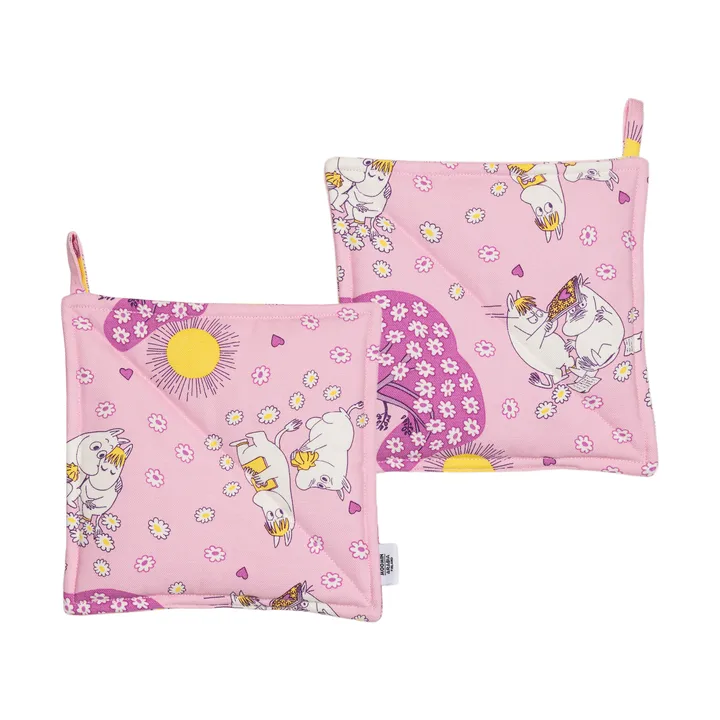 Enchanted Moomin pot holders 2-pack - 22x22 cm - Moomin Arabia