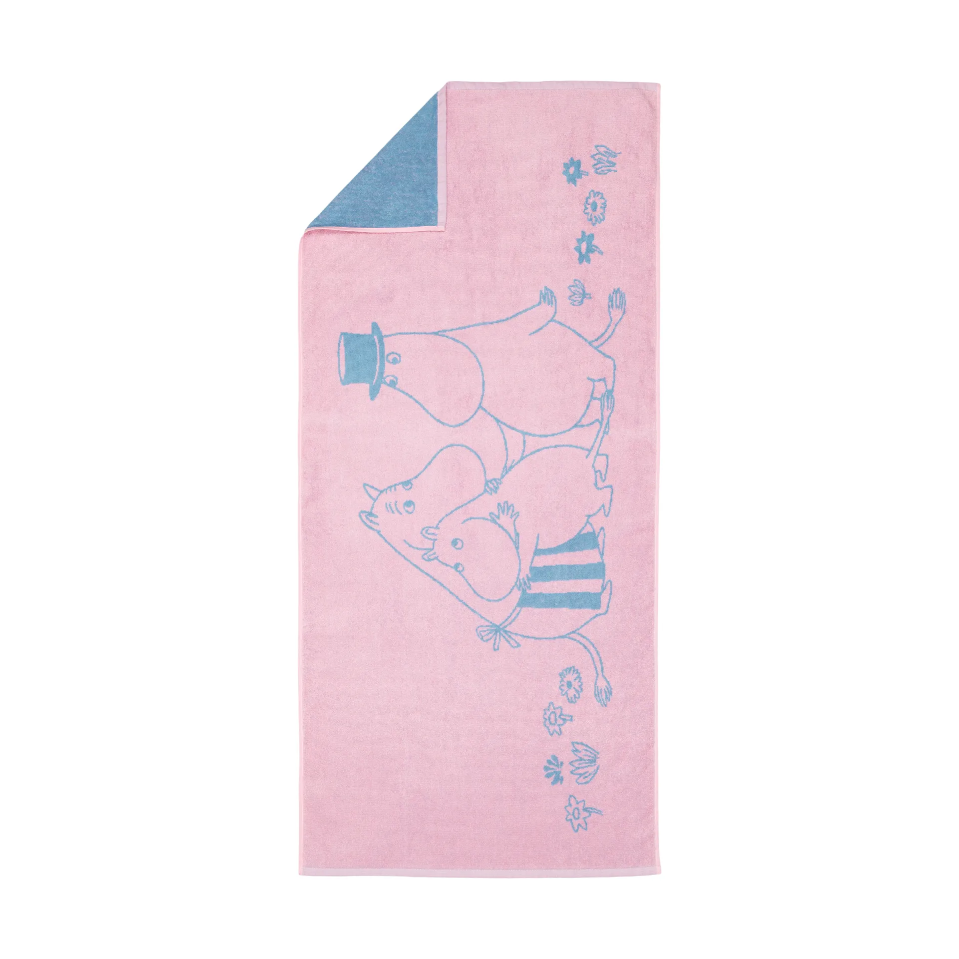 Family time Moomin bath towel, 70x140 cm arabia moomin,moomin arabia