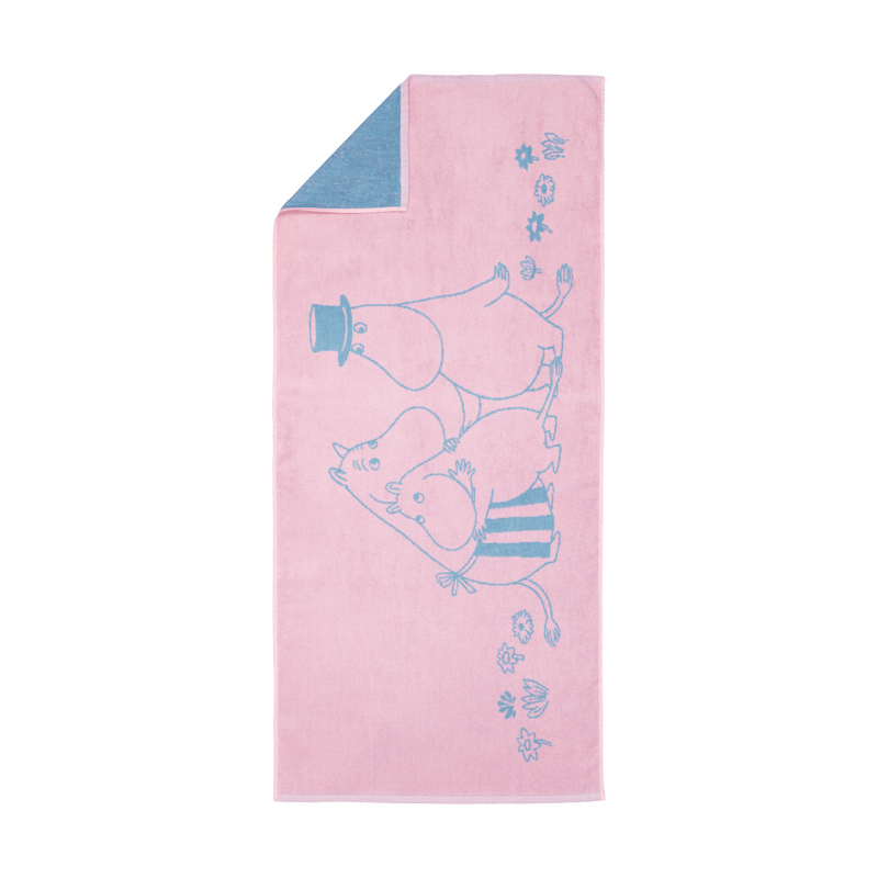 Moomin Arabia Family time Moomin bath towel 70x140 cm