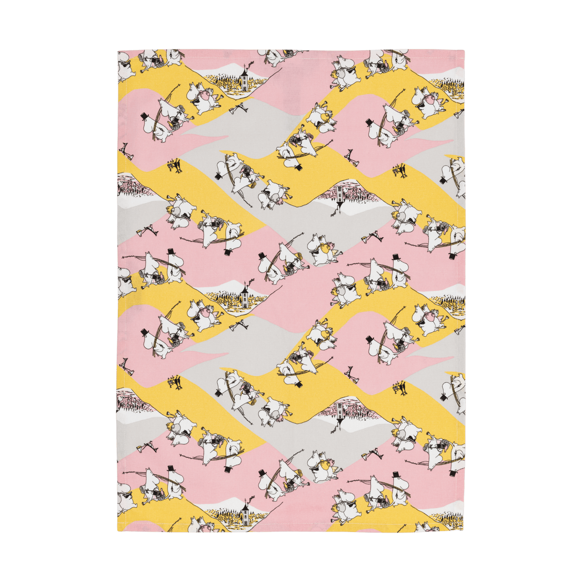 Moomin Arabia Family time Moomin kitchen towel 50x70 cm