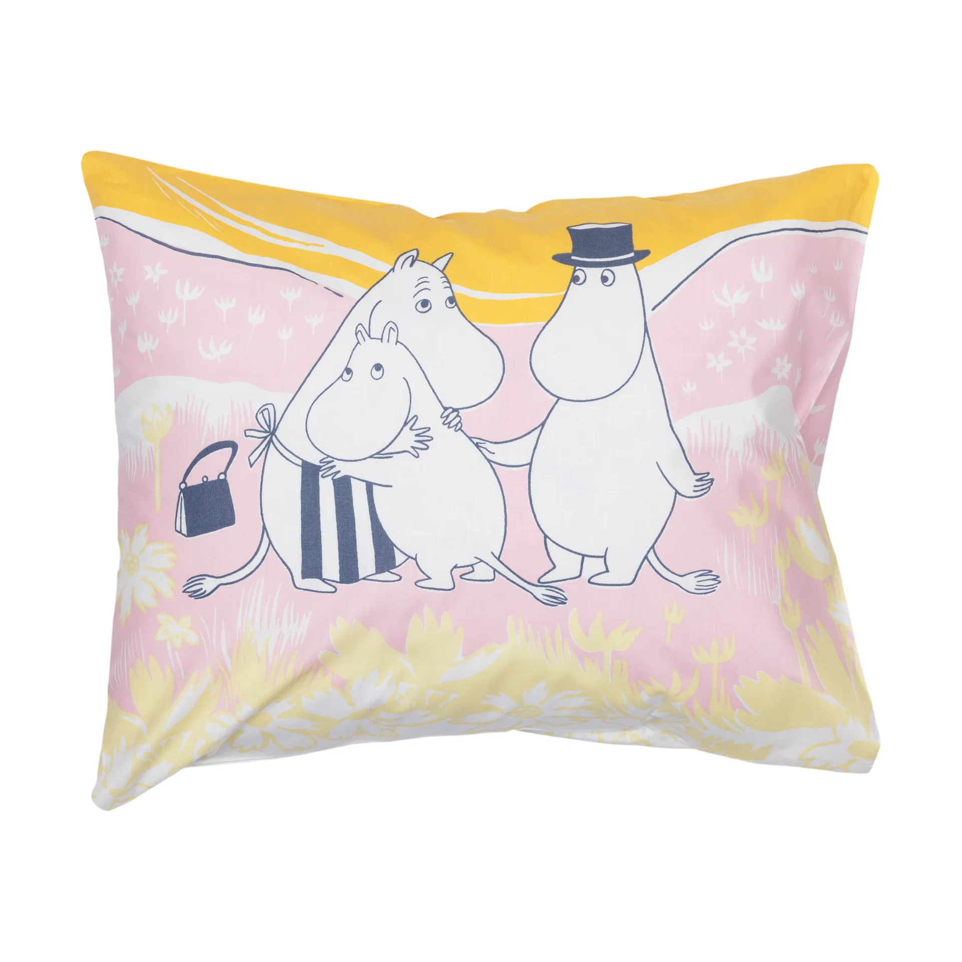 Family time Moomin Pillowcase, 50x60 cm arabia moomin,moomin arabia