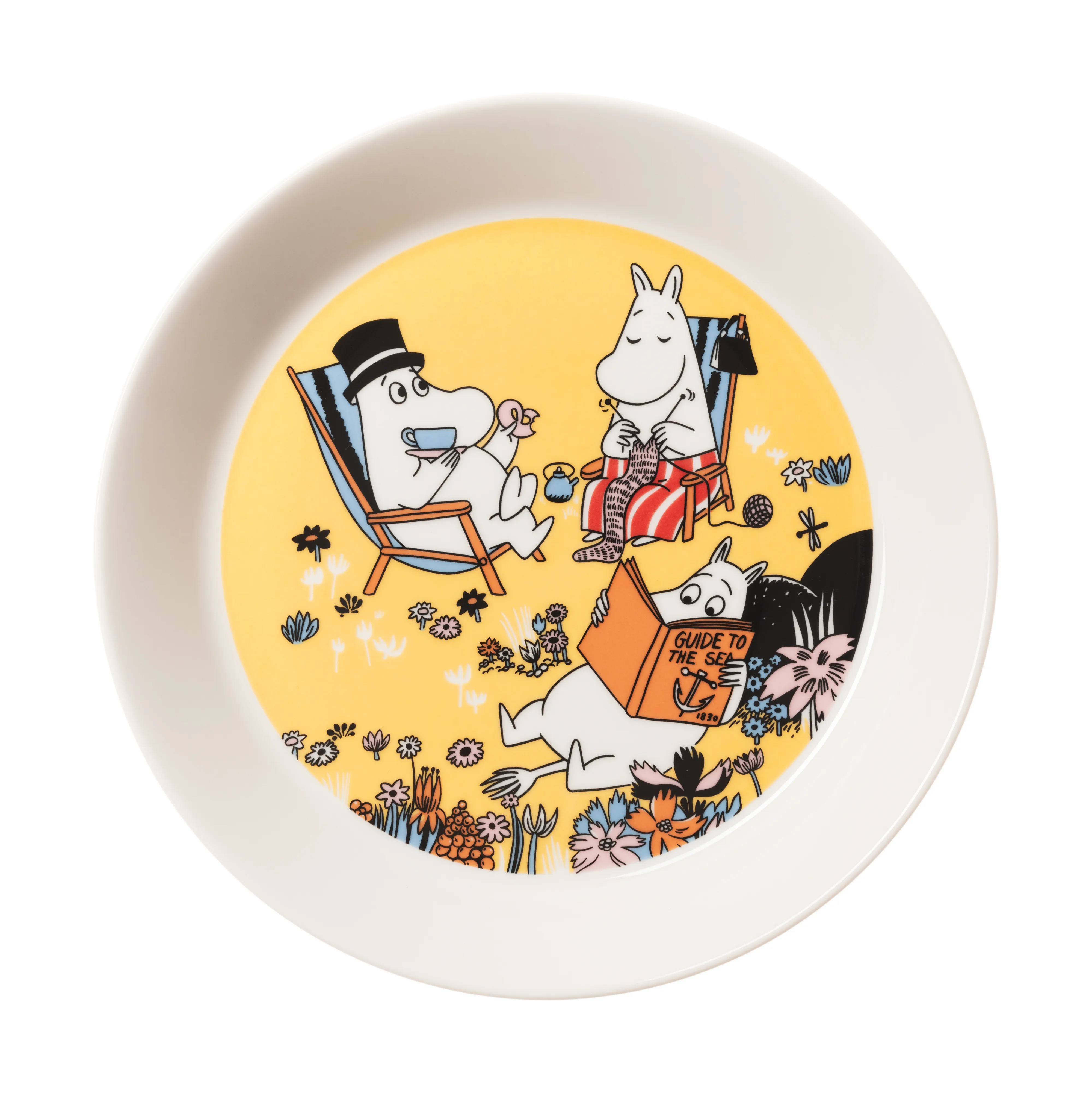 Family time Moomin Plate from Moomin Arabia - NordicNest.com