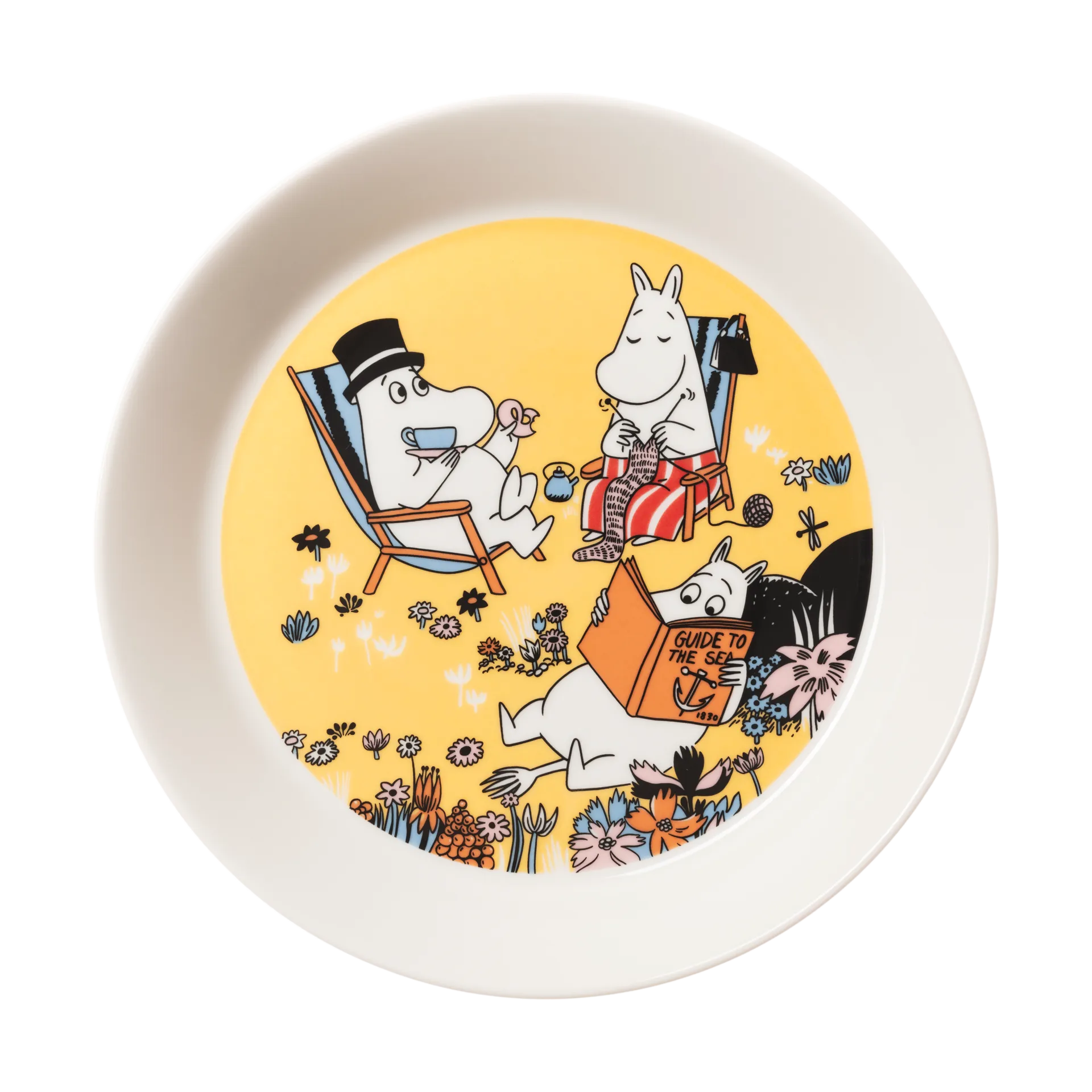 Family time Moomin Plate, Ø19.5 cm Moomin Arabia