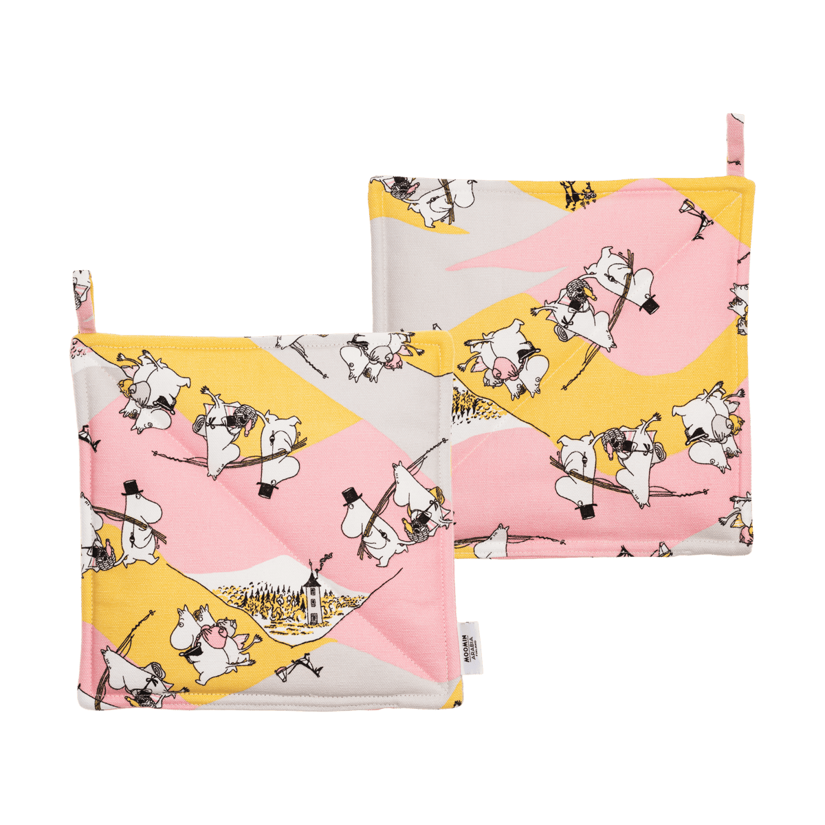 Moomin Arabia Family time Moomin potholder 2-pack 22x22 cm