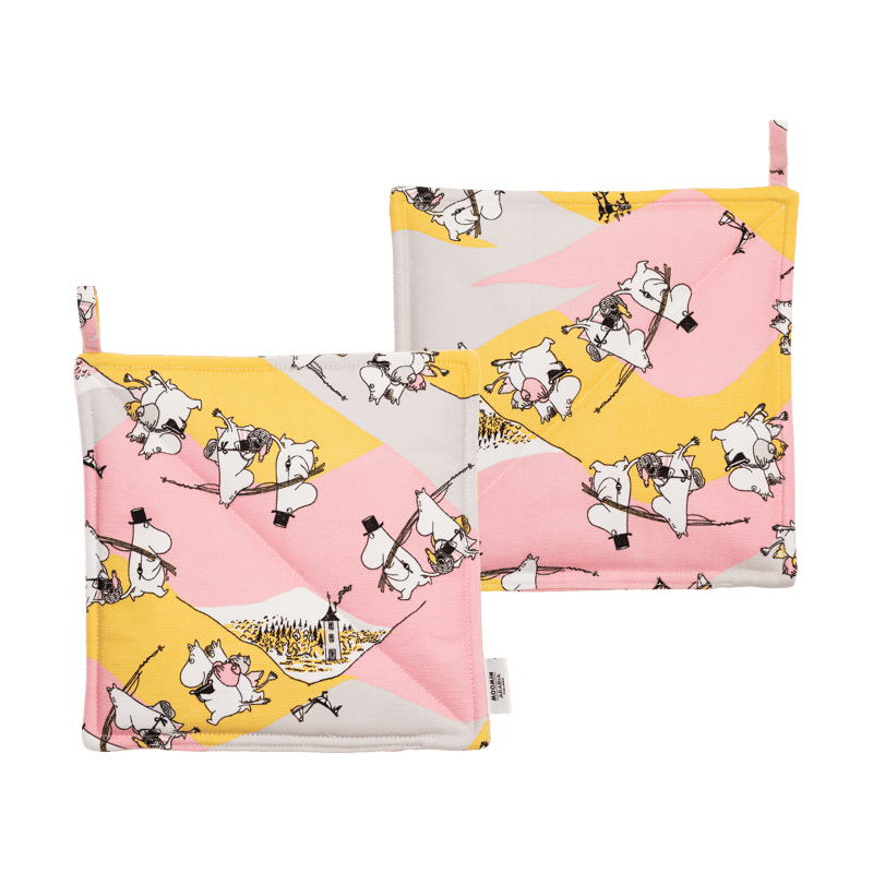 Moomin Arabia Family time Moomin potholder 2-pack 22x22 cm