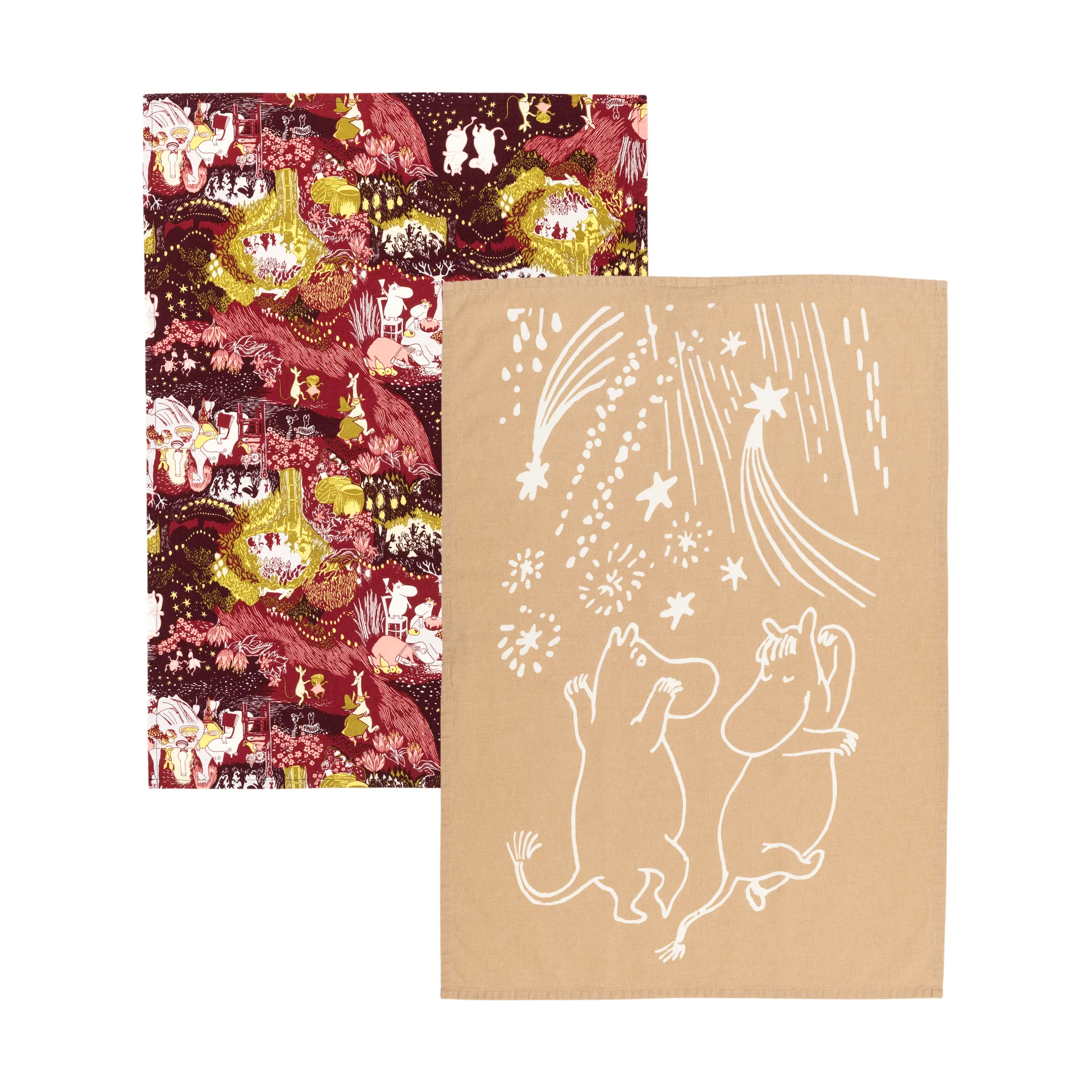 Festive Moments Moomin kitchen towel 2 pieces, 50x70 cm Moomin Arabia
